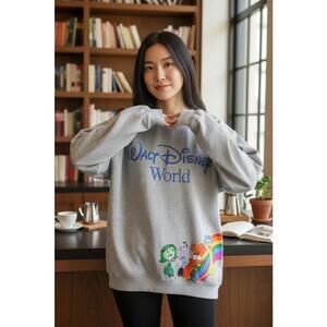 Disney 'Inside Out' Character Sweatshirt - Size Large - NWT